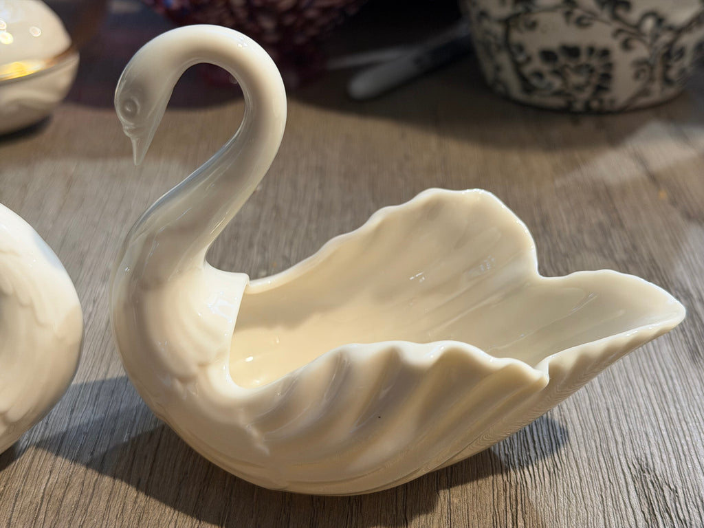 Lenox ivory Swan dishes