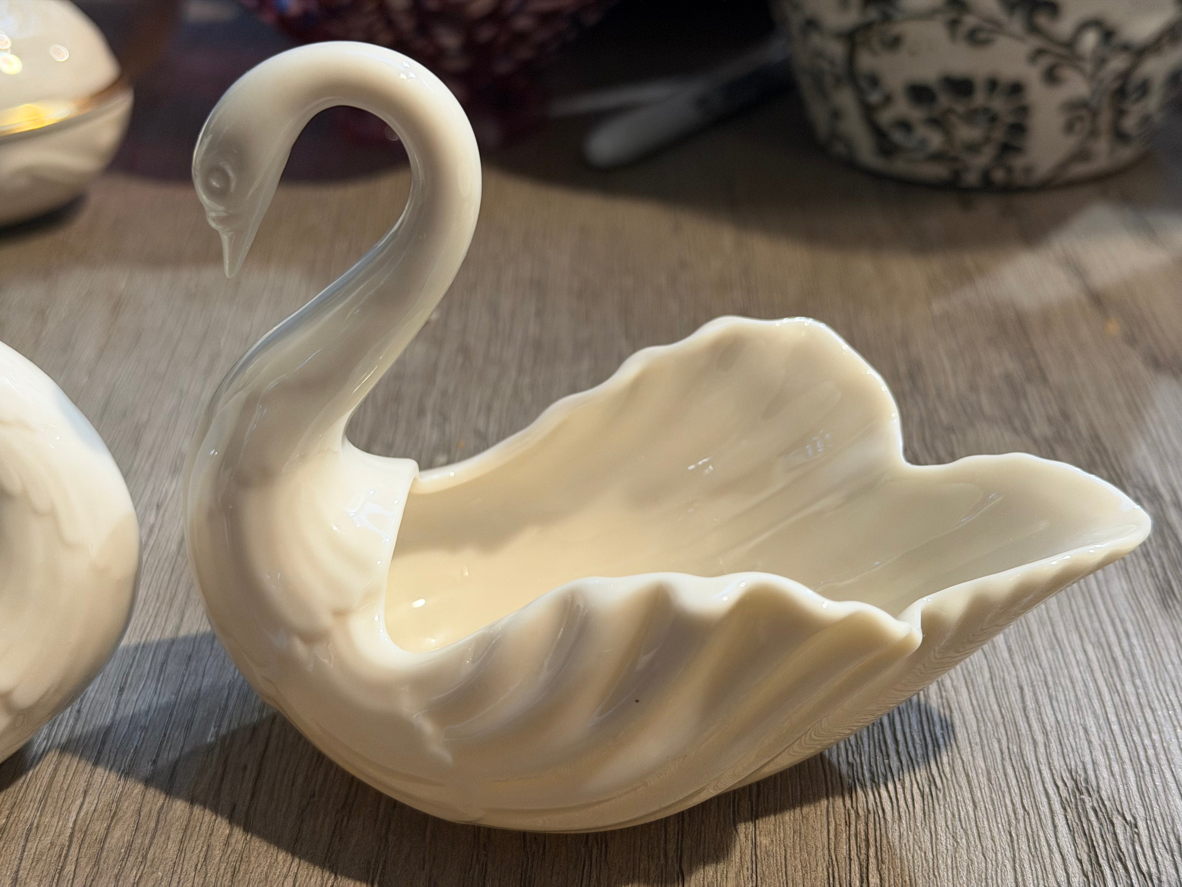 Lenox ivory Swan dishes
