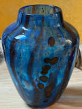 Vibrant handcrafted Italian vase
